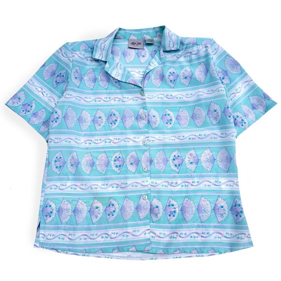 Vintage Tan Jay, Fan Button Down Shirt - Picture 1 of 3